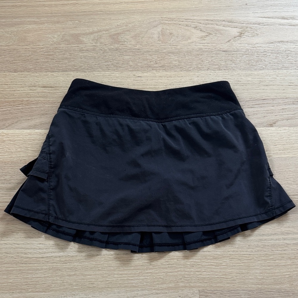 Black Iviva ruffle tennis skirt - size 10